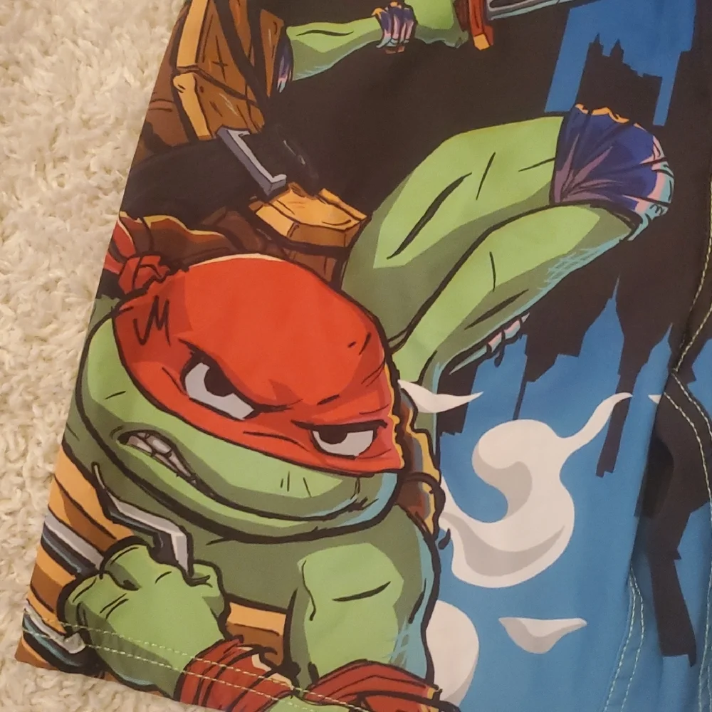 5 For 25$ Teenage Mutant Ninja Turtles Swimming Shorts Youth‎ Size 10/12